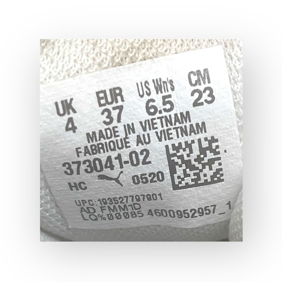 Puma ✵ Kyron Wild Beasts Running Shoes Sneakers ✵ White Glacier Grey ✵ 6.5M ✵ - Picture 12 of 16